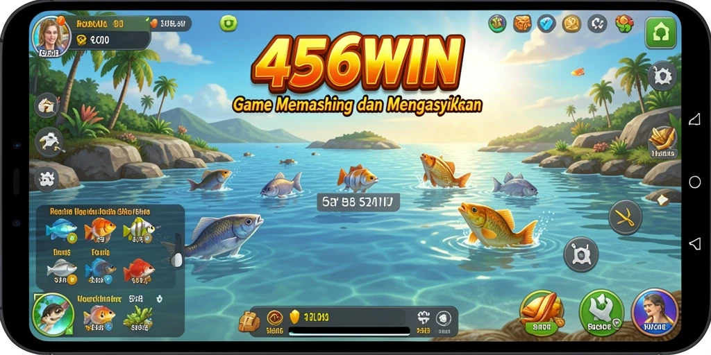 Gameplay Fishing yang menantang dan mengasyikkan di 456WIN.