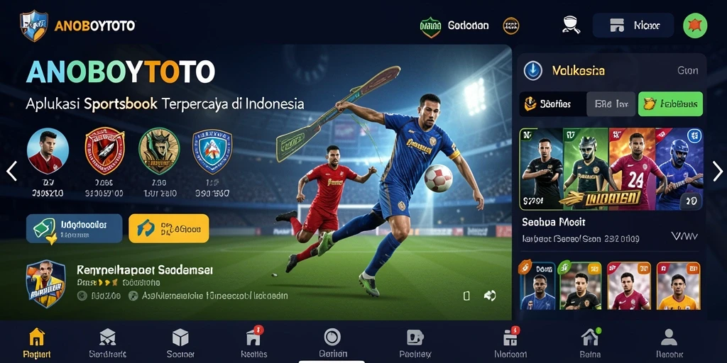 Tampilan menarik dan gameplay yang seru dari ANOBOYTOTO.
