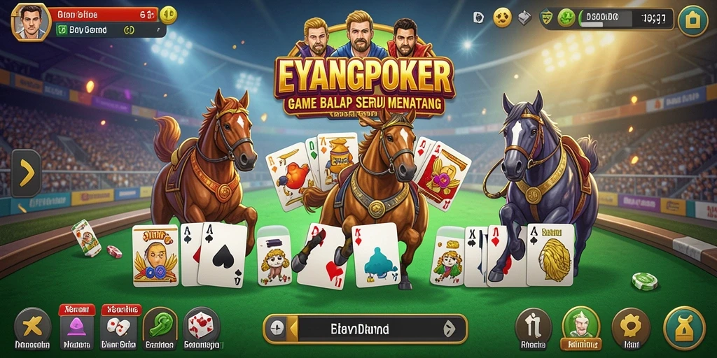 Tampilan gameplay EYANGPOKER yang mendebarkan dan penuh aksi.