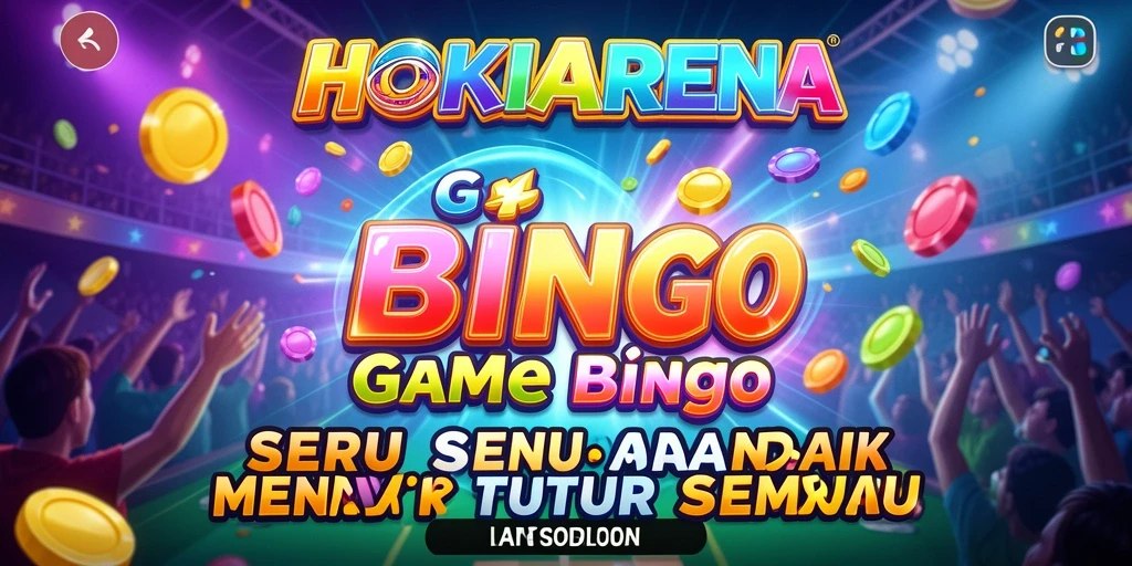 Screenshot utama HOKIARENA menampilkan gameplay seru dari permainan Bingo.