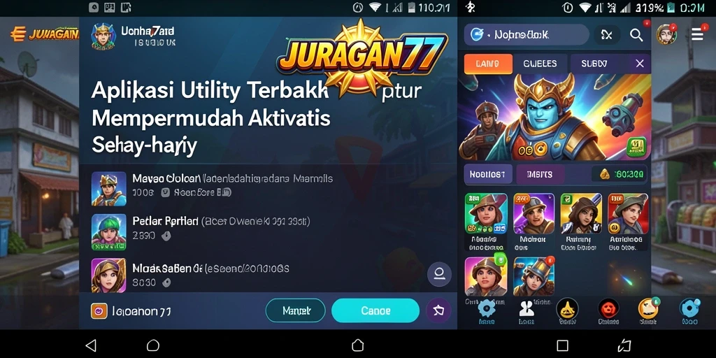 Tampilan antarmuka JURAGAN77 yang ramah pengguna dan fungsional.