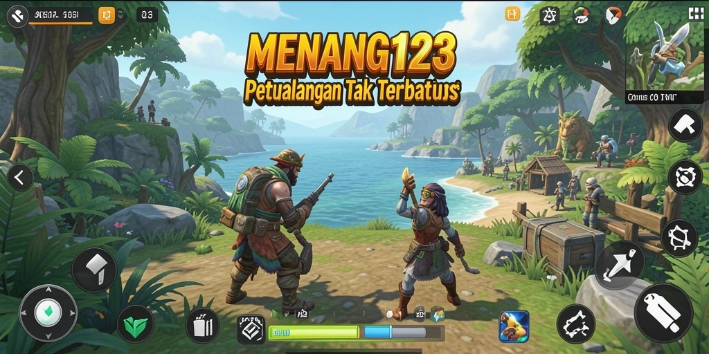 Screenshot MENANG123 menampilkan gameplay yang mendebarkan di dunia terbuka.