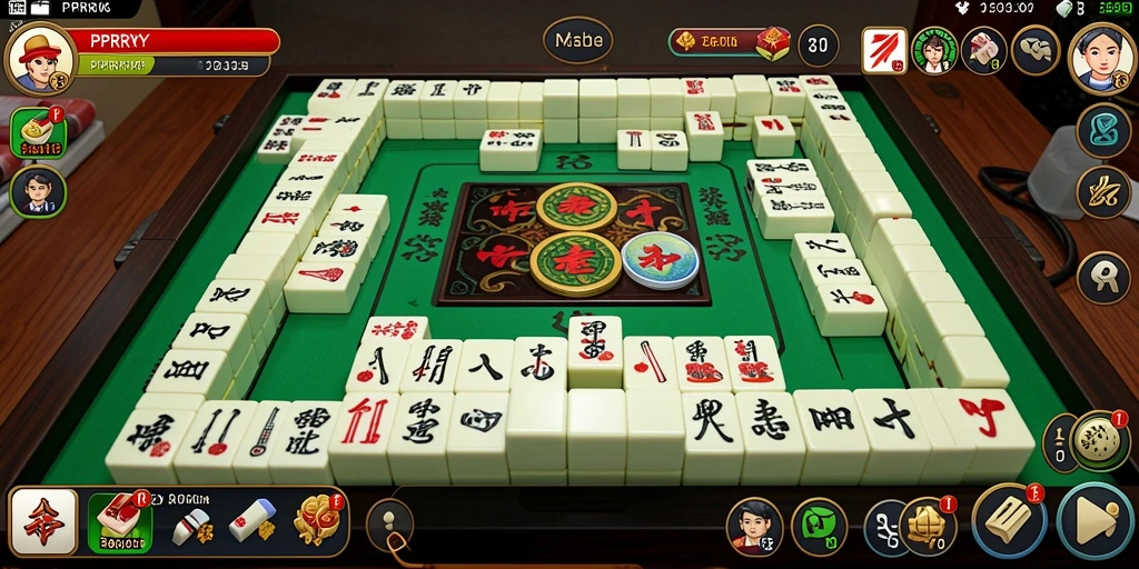 Tampilan gameplay Mahjong yang menantang di PPRRYY.