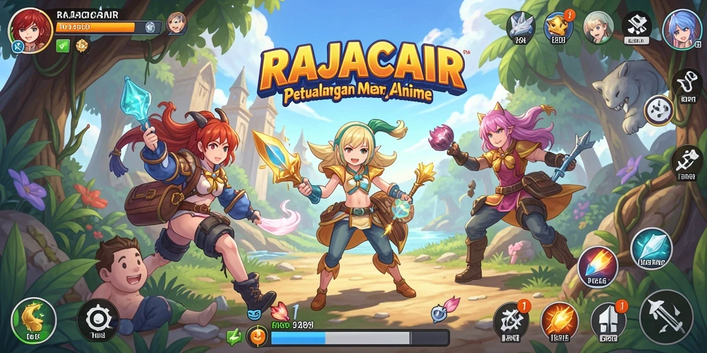 Gameplay seru dan interaktif dari RAJACAIR yang menghibur.