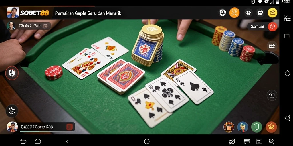 Gameplay menarik dalam aplikasi SOBET88 dengan tampilan yang memukau.