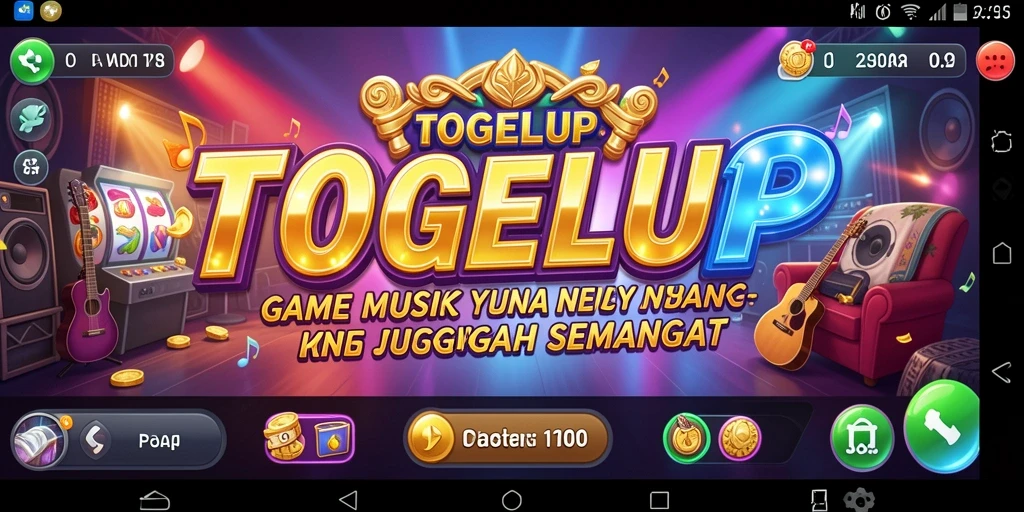 Tampilan gameplay TOGELUP yang menarik dan interaktif.
